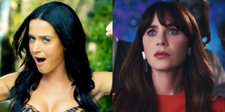 Katy Perry and Zooey Deschanel