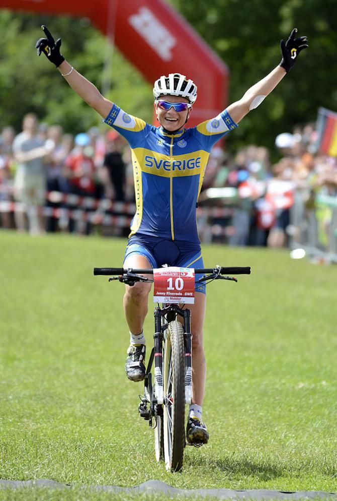 Jenny Rissveds (Sweden) in second