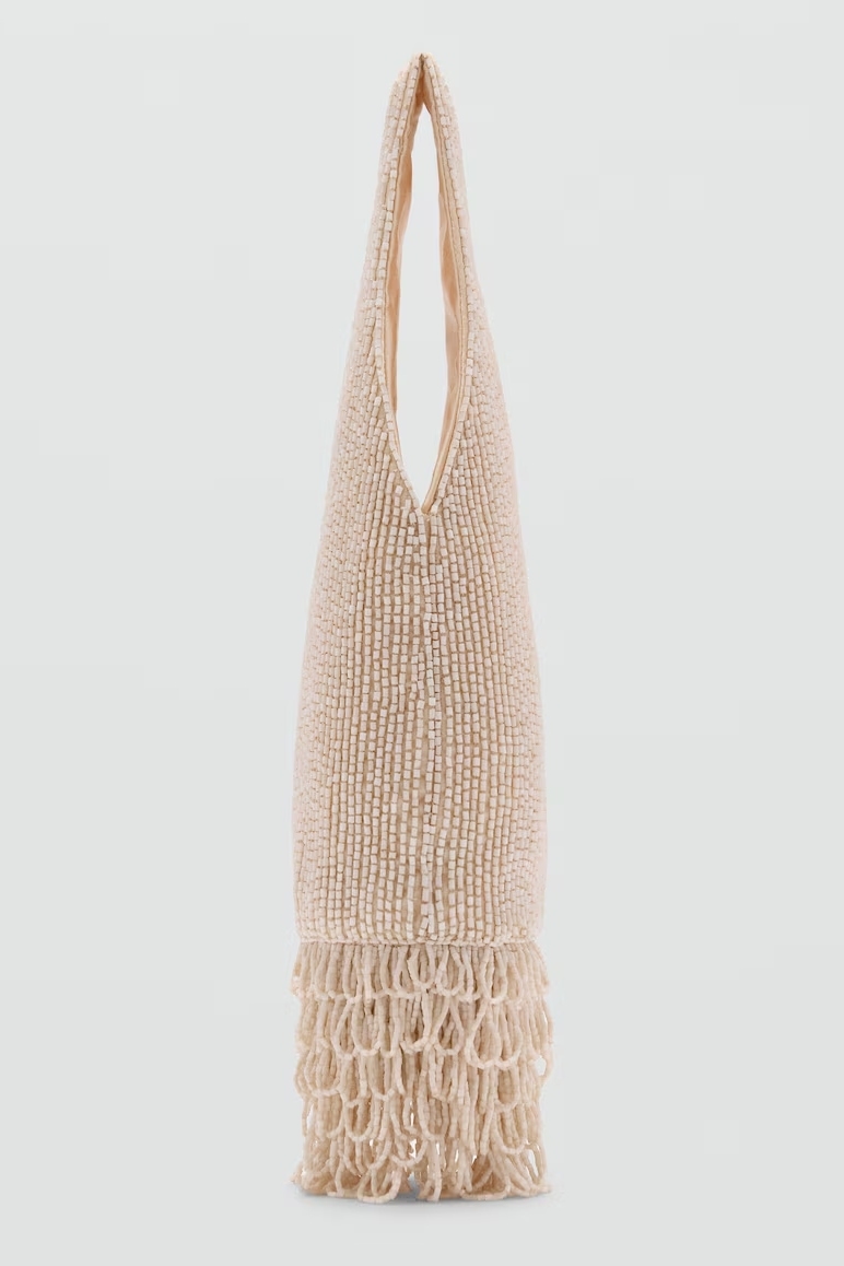 Mango, Rhinestone-Embroidered Handbag - Women 