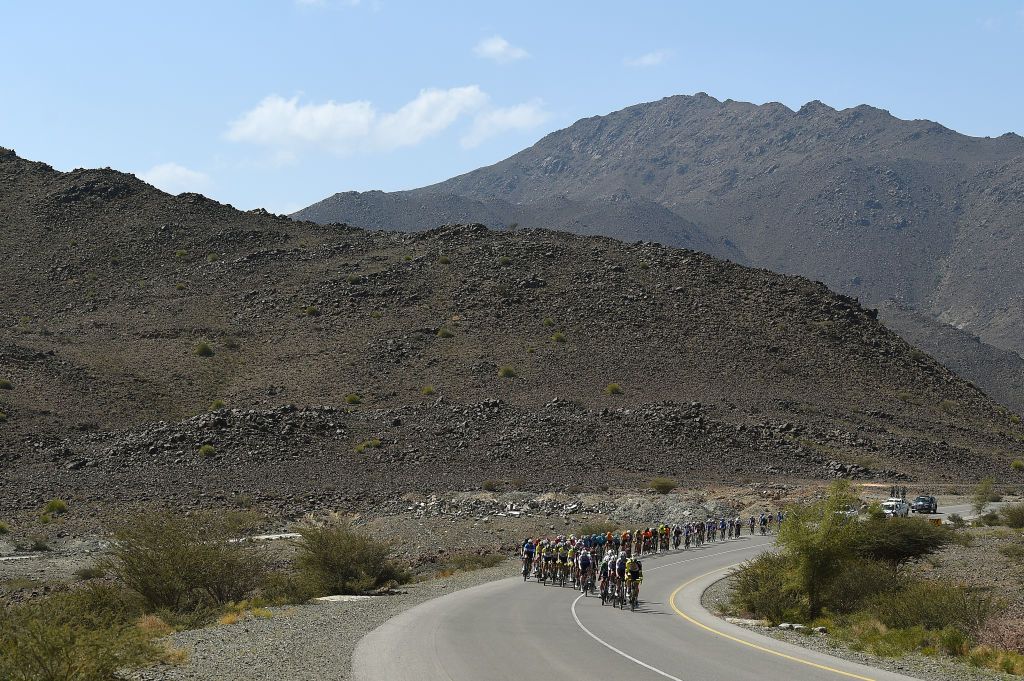 The barren roads of the Tour of Oman