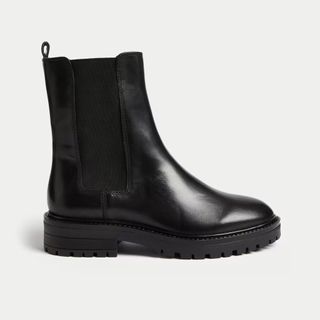 M&S Leather Chelsea Boots