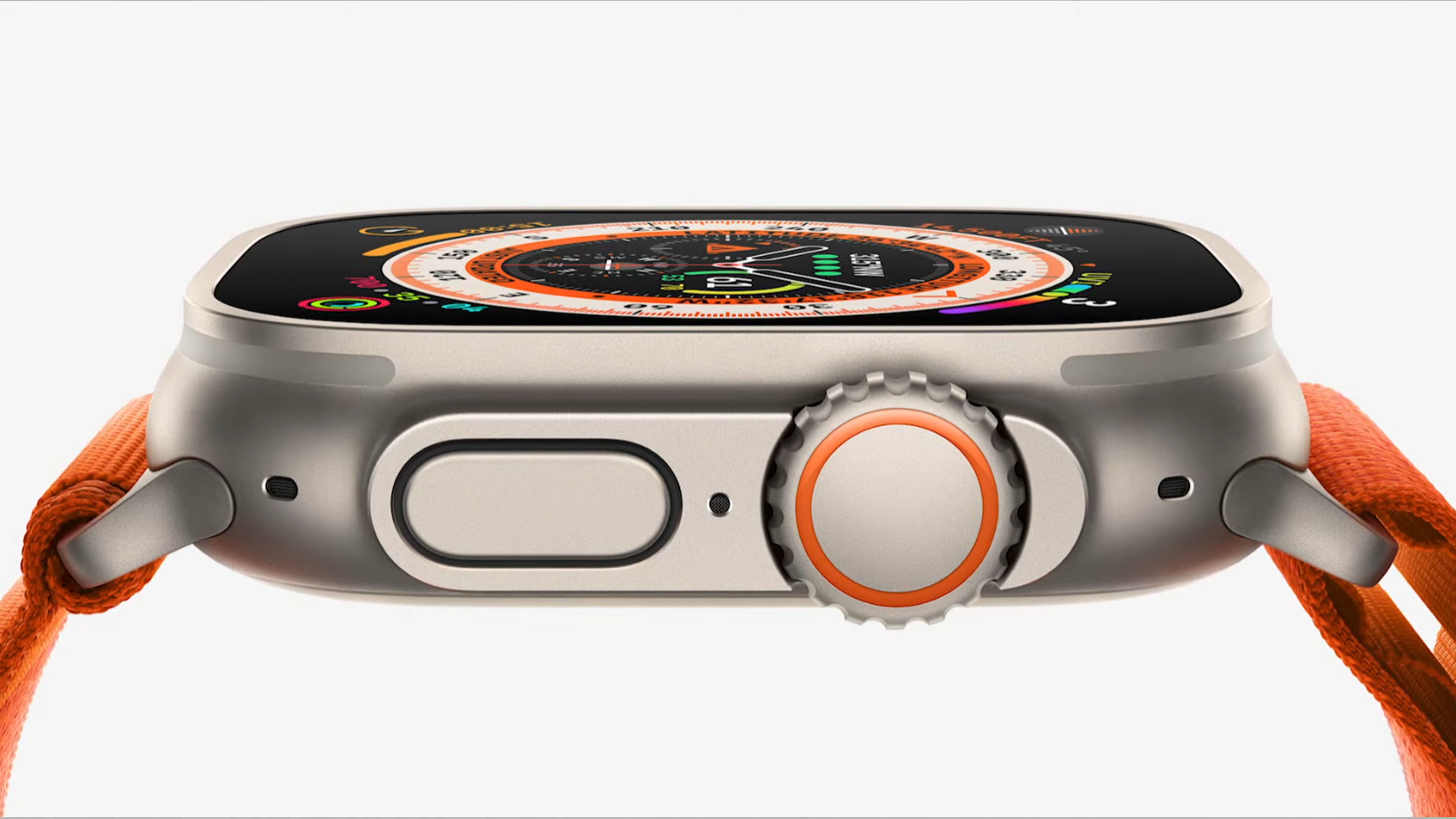 Apple Watch Ultra side view