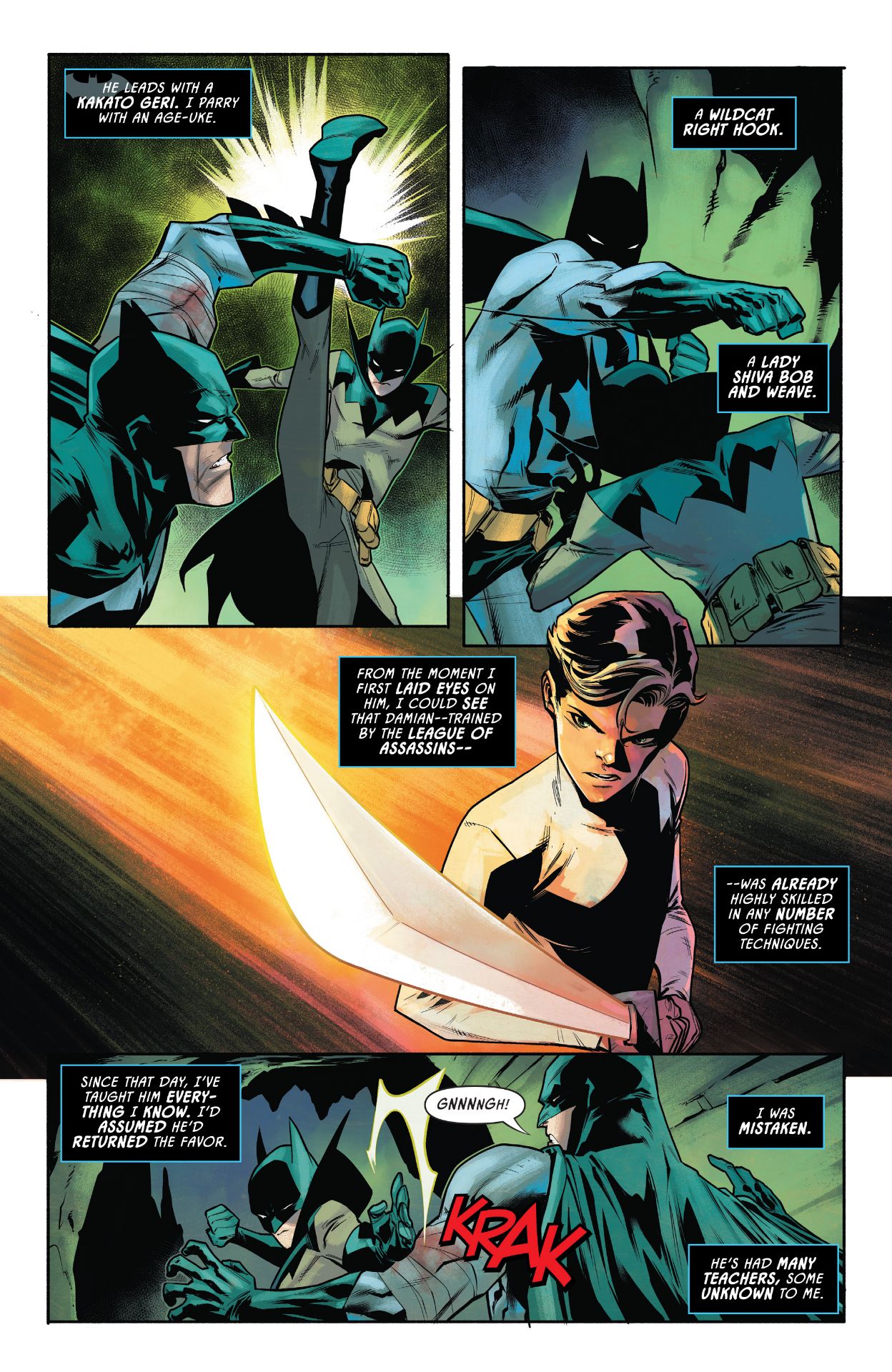 Batman Vs. Robin #4 pages