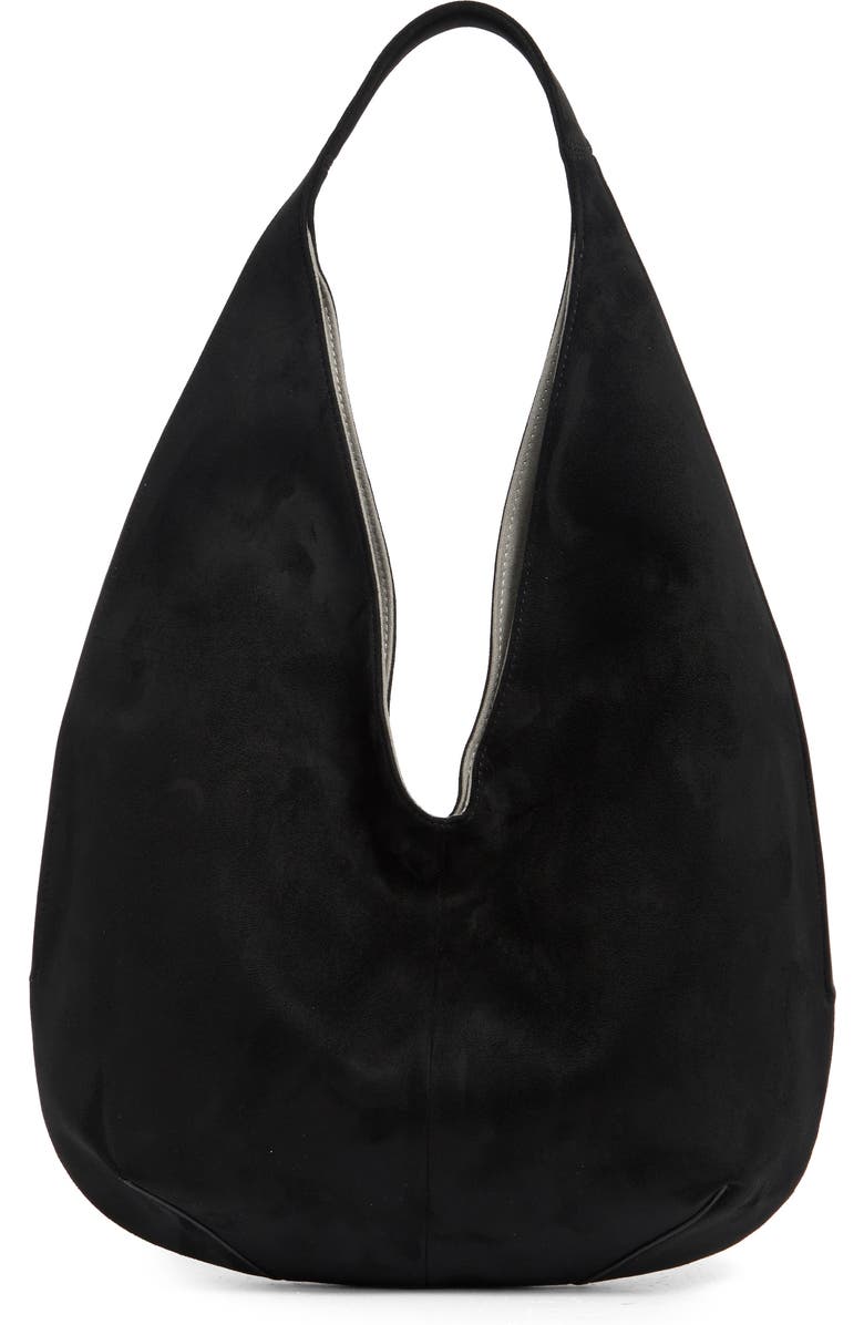 Dara Faux Suede Hobo Bag