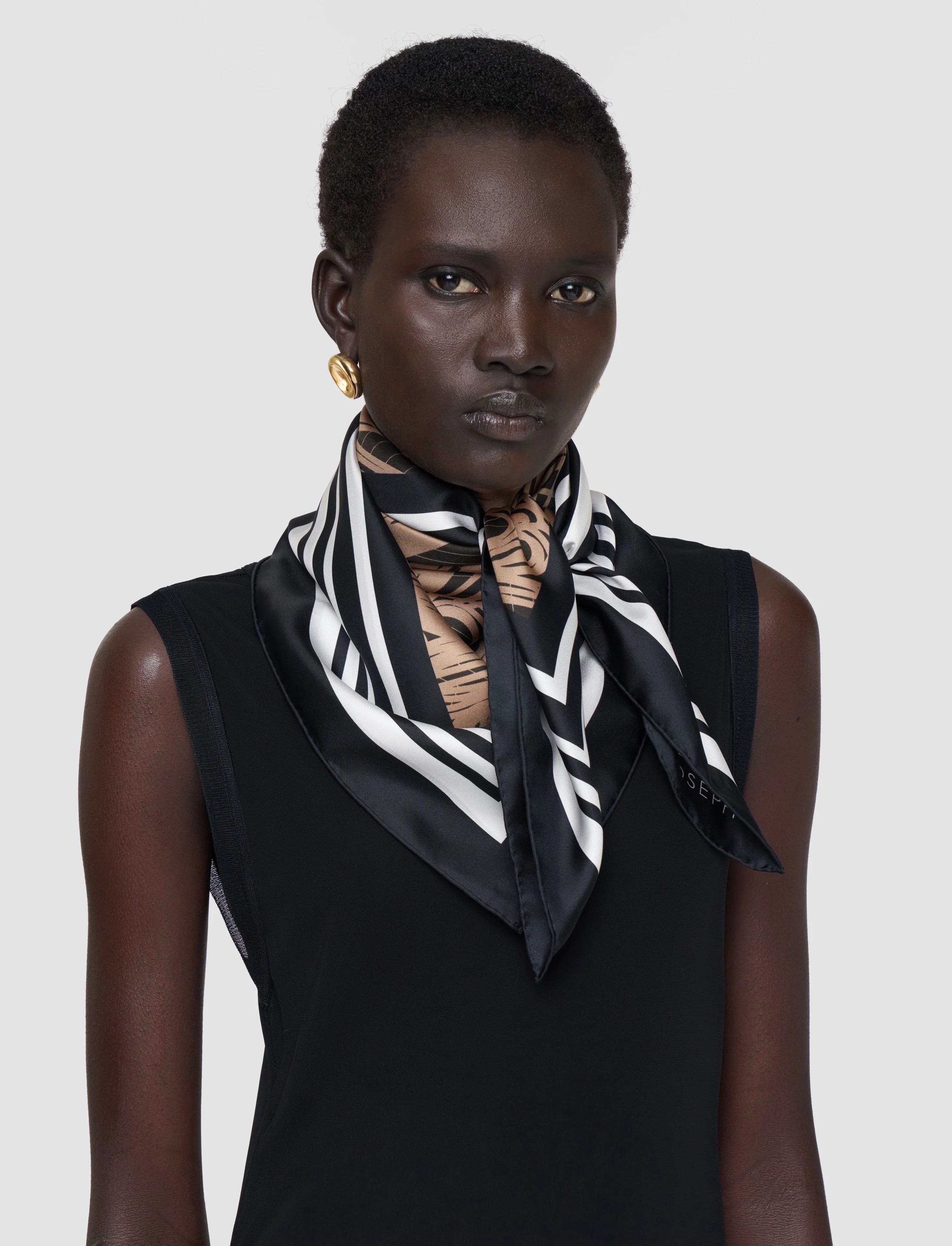 Joseph, Briar Large Silk Scarf