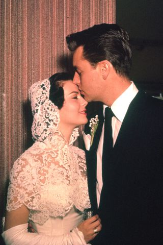 Natalie Wood And Robert Wagner's Wedding, 1957