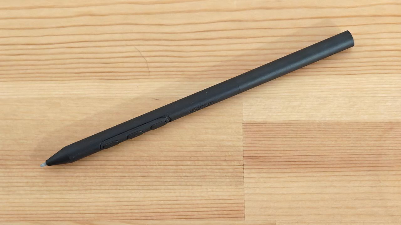Photos of a pen display tablet