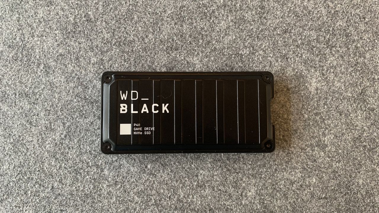 WD_Black P40: Draufsicht