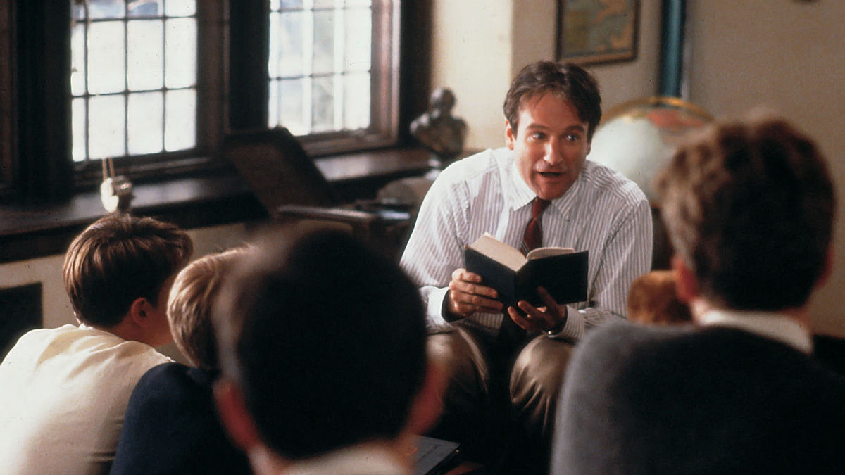 Robin Williams in Dead Poets Society