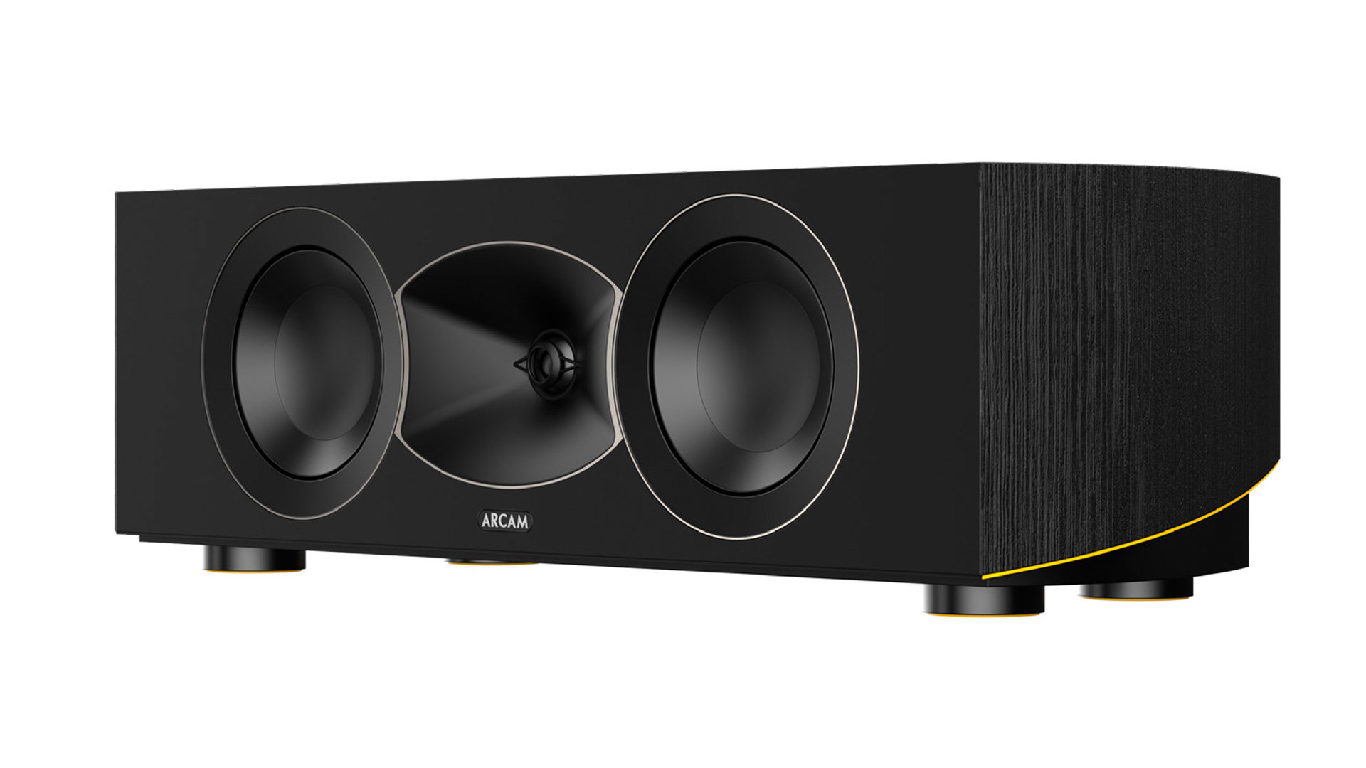 Arcam Radia R35C centre speaker on a white background