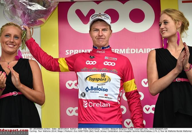 Zico Waeytens (Topsport Vlaanderen - Baloise) leads the sprint classification