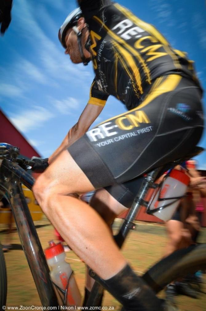 Waylon Woolcock crosses the finish line
