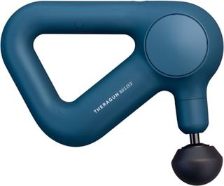 Theragun Relief Handheld Percussion Massage Gun - Easy-To-Use, Comfortable & Light Personal Massager for Every Day Pain Relief Massage Therapy in Neck, Back, Leg, Shoulder and Body (navy)