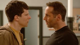 Jesse Eisenberg and Alessandro Nivola in The Art of Self-Defense