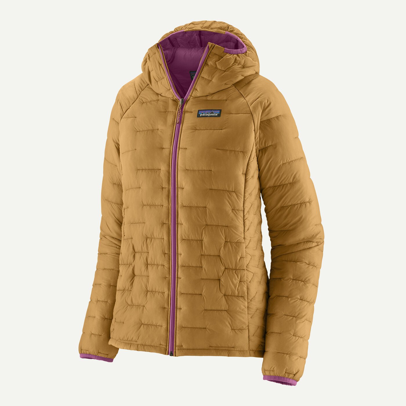 Women's Bobcat Brown Micro Puff&amp;reg; Hoody