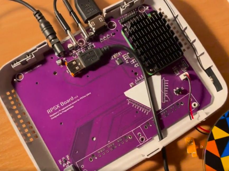 Raspberry Pi Compute Module 4 powers custom Sony PlayStation One | Tom ...