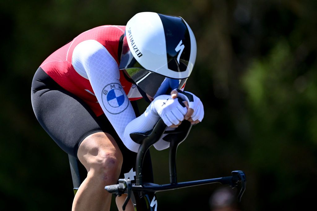 Swiss Marlen Reusser pictured in action during the women elite individual time trial at the UCI Road World Championships Cycling 2022 in Wollongong Australia Sunday 18 September 2022 The Worlds are taking place from 18 to 25 September BELGA PHOTO DIRK WAEM Photo by DIRK WAEM BELGA MAG Belga via AFP Photo by DIRK WAEMBELGA MAGAFP via Getty Images