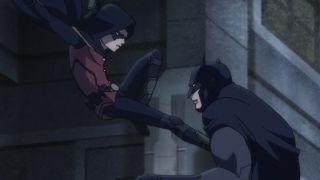 Caped Crusaders fight in Batman vs. Robin