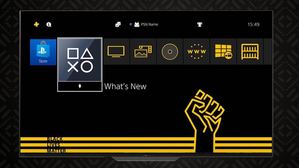 New Ps4 Black Lives Matter Theme Lets You Show Support Ahead Of Ps5 Launch Techradar