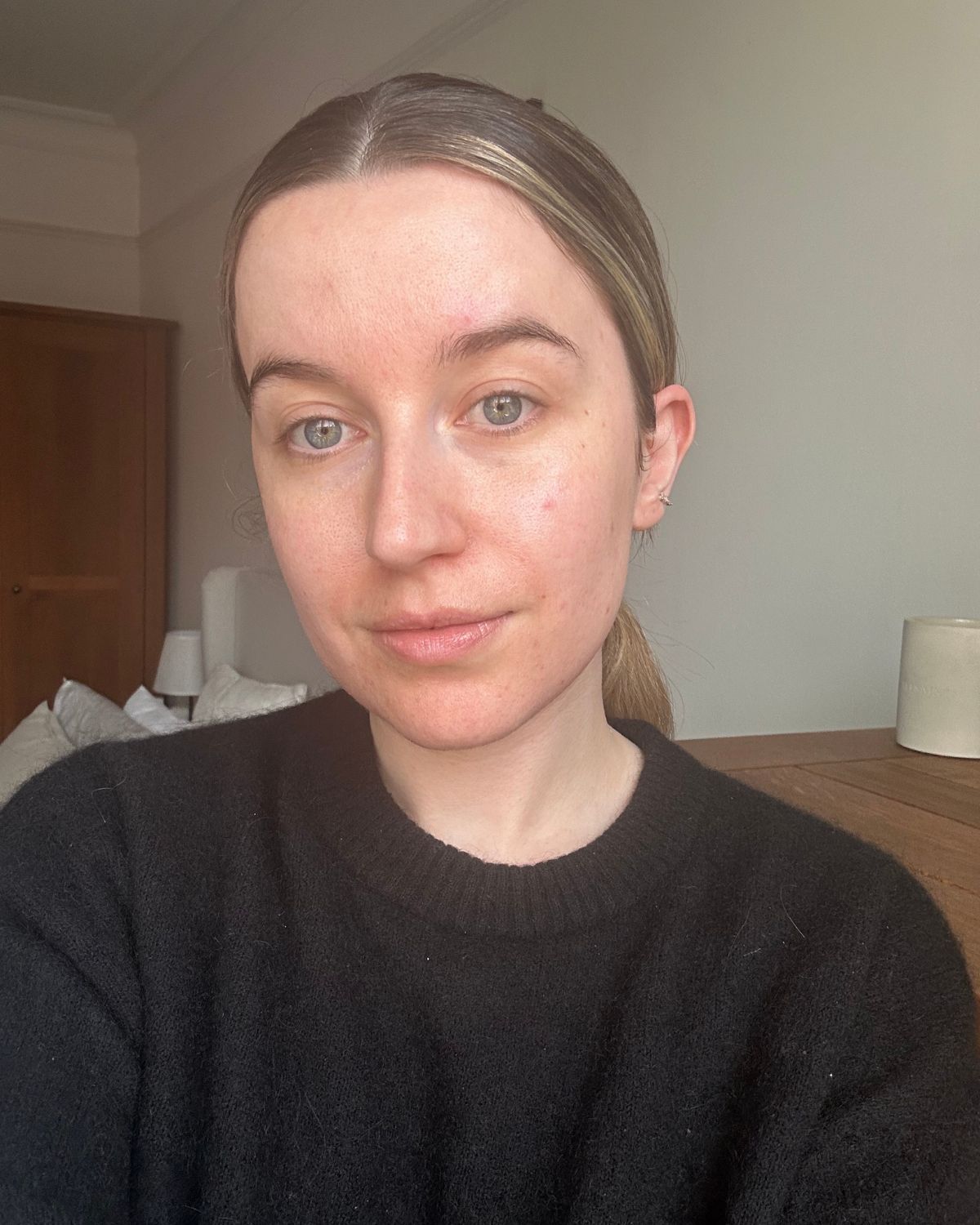 Junior Beauty Editor, Grace Lindsay, with no makeup