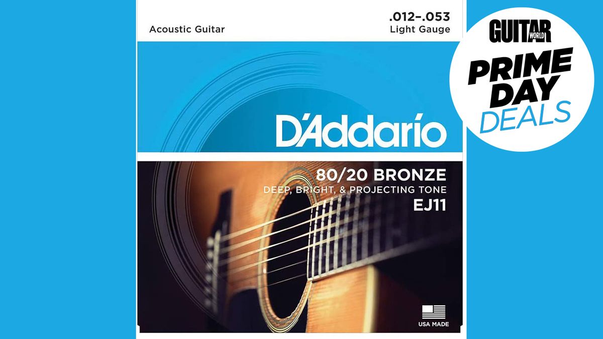 D’Addario EJ11 80/20 Bronze acoustic guitar strings