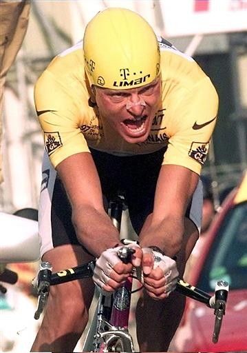Riis' hard work culminated in his 1996 Tour win.