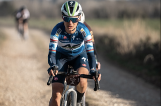 Ashleigh Moolman Pasio (AG Insurance-Soudal) used three podiums to secure GC victory at 2024 X Santa Vall gravel race in February