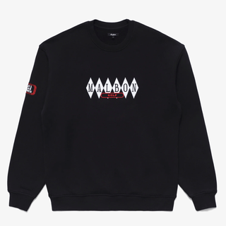 MALBON X F1 SPOKES CREWNECK