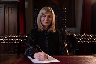 Glynis Barber plays Norma Crow 'The Undertaker' in Hollyoaks.