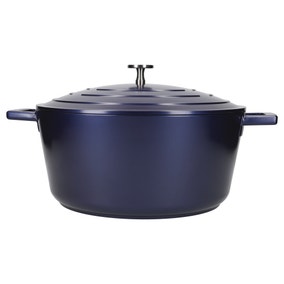 Masterclass Non-Stick Cast Aluminium 28cm Casserole Dish, 5l