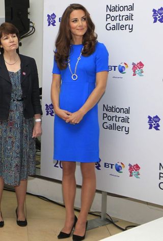 kate middleton national portrait gallery dress meghan markle