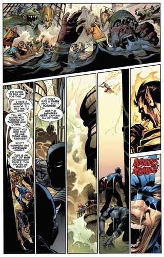 Avengers vs. X-Men #8 page
