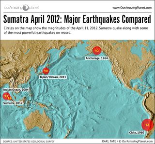 April 2012 Sumatra Earthquake Infographic