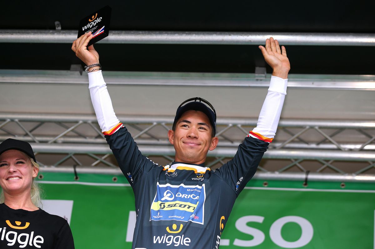 Caleb Ewan also leads the points classification
