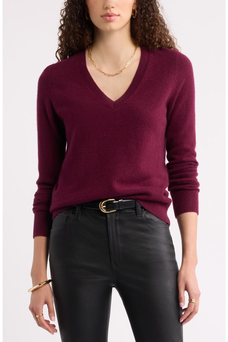 V-Neck Cashmere Sweater