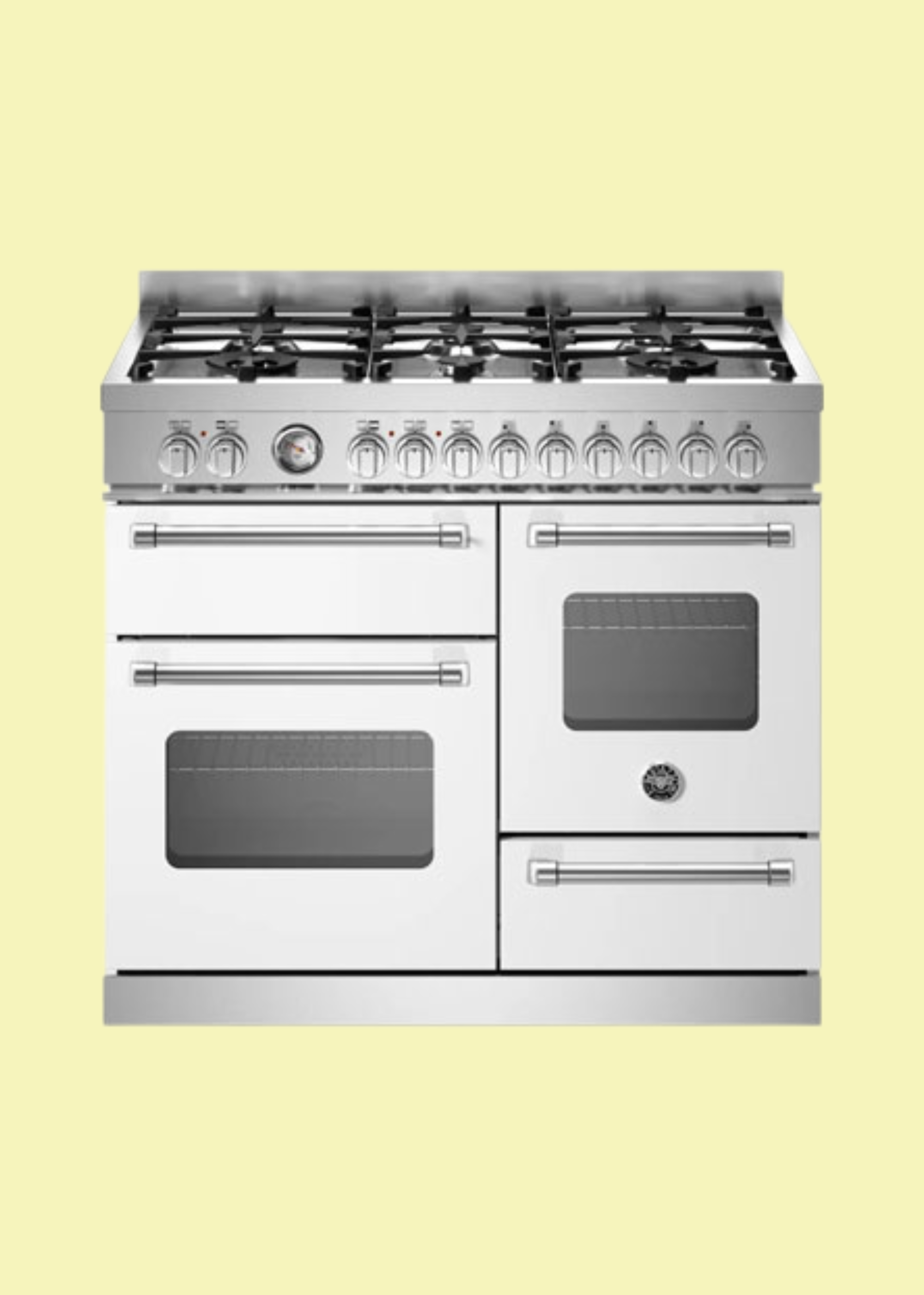 Bertazzoni , Master Series MAS106L3EBIC 100cm wide Dual Fuel Range Cooker with Gas Hob