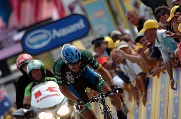 Yaroslav Popovych (Discovery) set blistering splits for his GC men