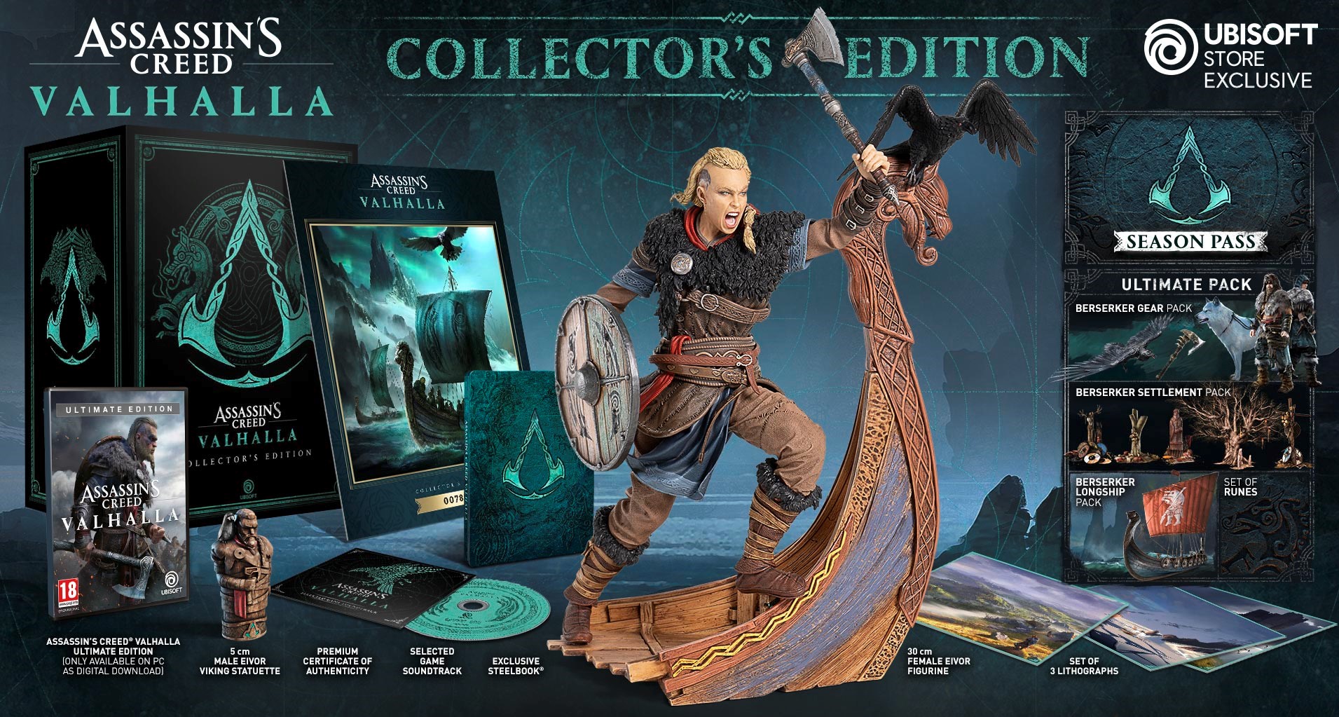 Here S Your Chance To Win The Assassin S Creed Valhalla Collector S Edition Pc Gamer