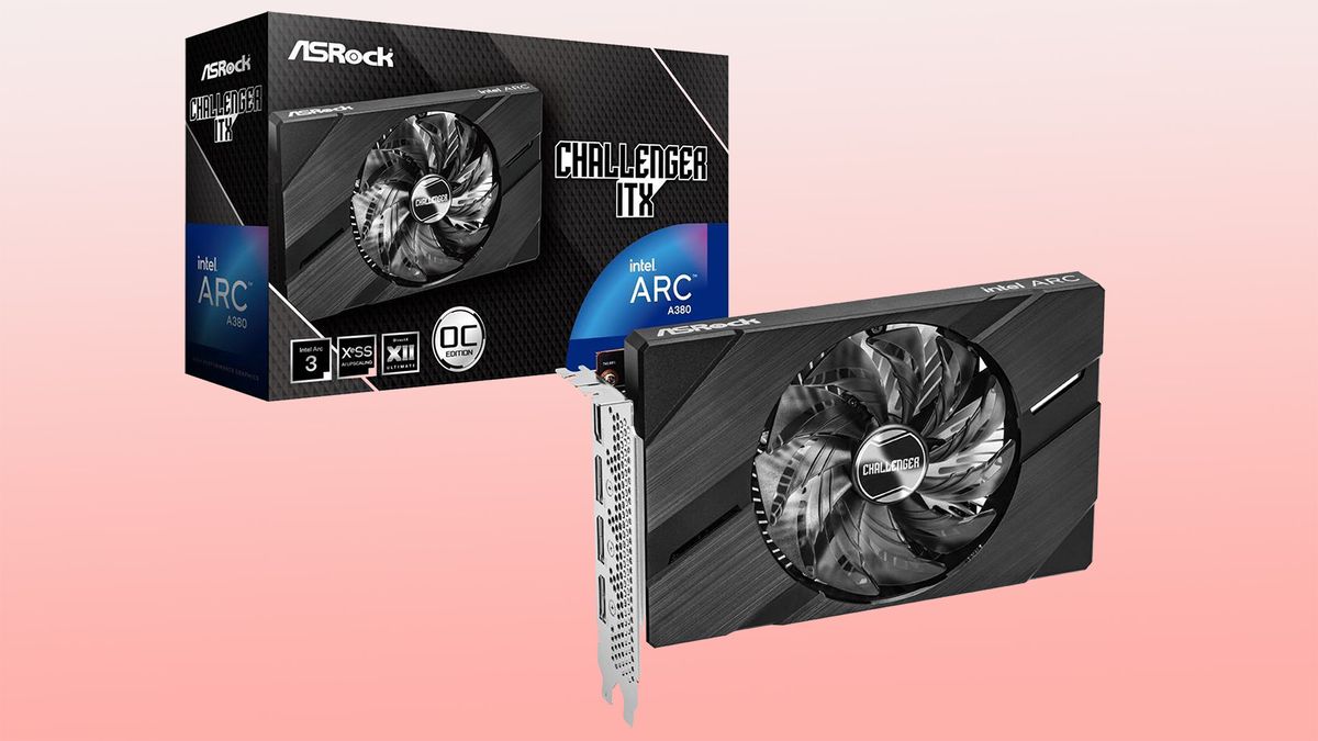 Intel's Arc A380 GPU should go on sale in the US for the first time this month