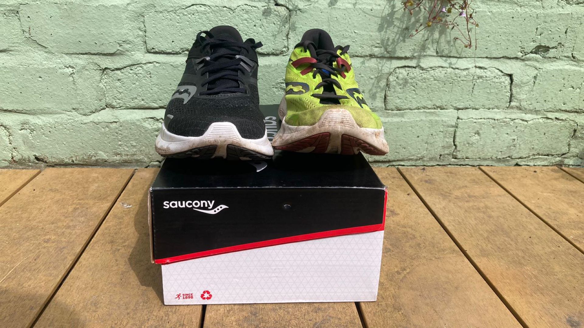 Saucony Ride 16 and 15s