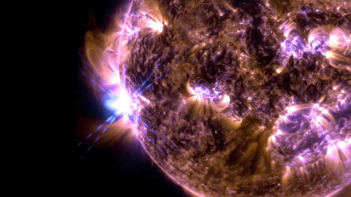 Sun fires class X solar flare, increasing chances of seeing aurora into the weekend