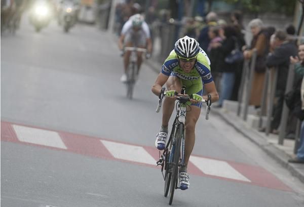 Vincenzo Nibali (Liquigas - Doimo) heads to the finish