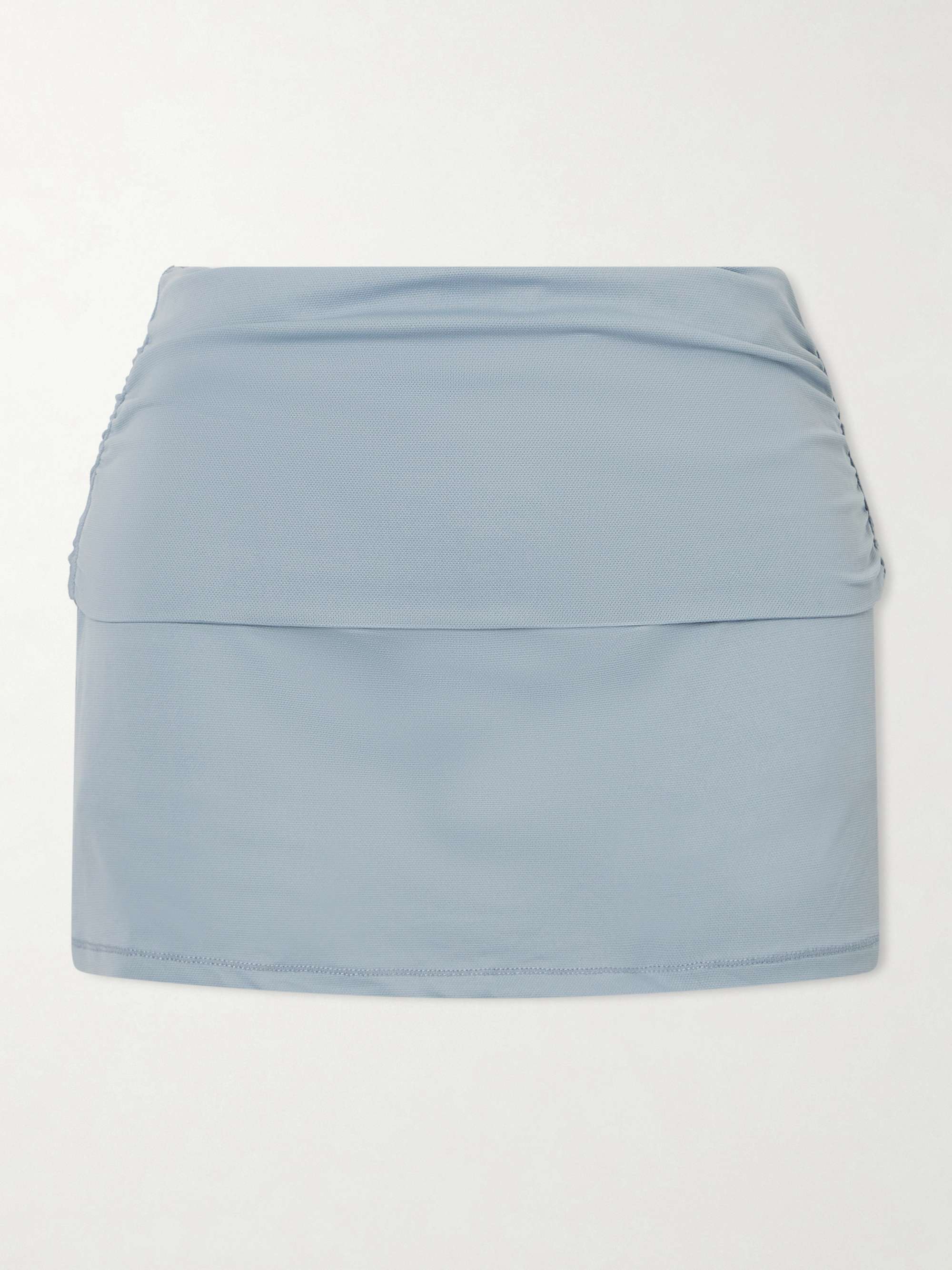 + Nike 3" Foldover Skorts - Washed Pacific