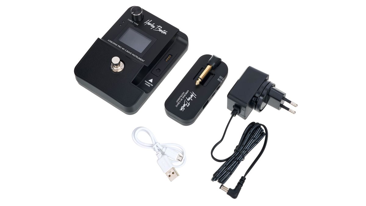 Harley Benton releases AirBorne Pro £83 guitar wireless system / tuner