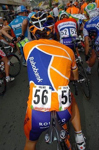 The back of a winner