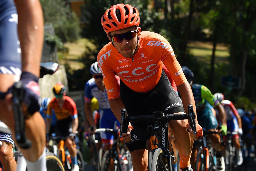 William Barta during stage 6 at Tirreno-Adriatico