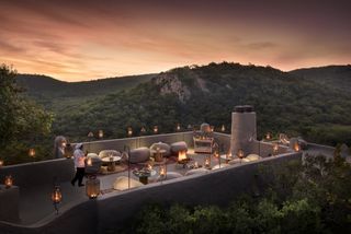 Rooftop Romance at Phinda Rock Lodge