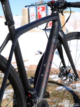 The Boone has clean lines and a shoulder-friendly top tube