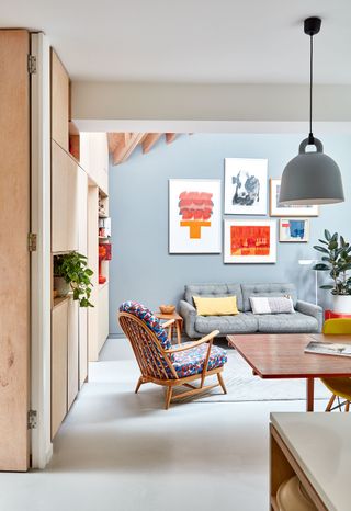 Hilary Satchwell and Richard Robinson used an awkward side return to create a bright, multifunctional kitchen-diner in their 1960s end of terrace in Forest Hill, London