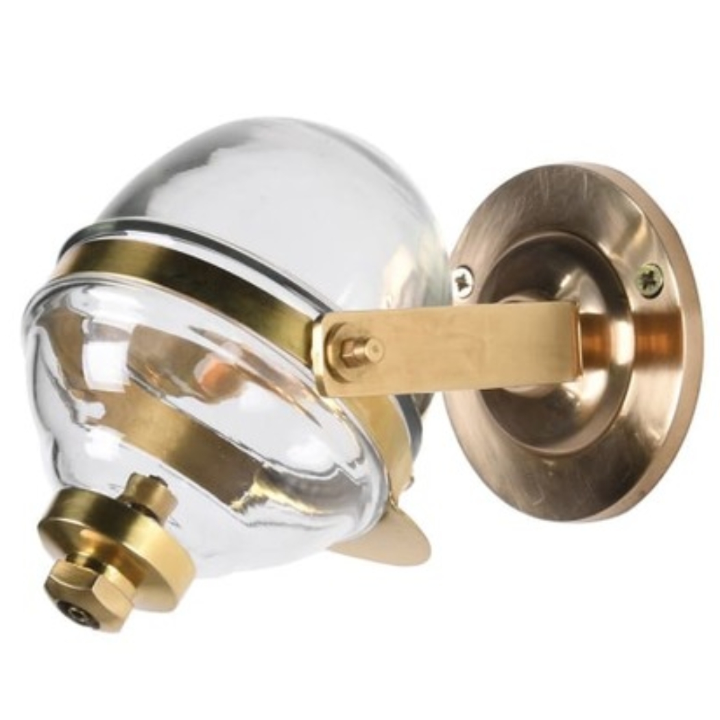 Maison Bleu, Wall Mounted Soap Dispenser - Gold